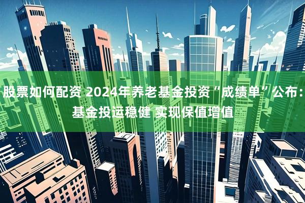 股票如何配资 2024年养老基金投资“成绩单”公布：基金投运稳健&#32;实现保值增值